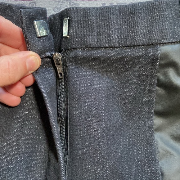 Black Diamond by Harry’s Horse Denim and Faux Leather Riding Breeches Size EU 38 - Picture 7 of 13